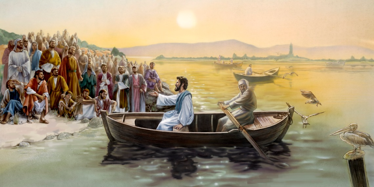 Jesus Teaching from boat | Saturday Roundtable